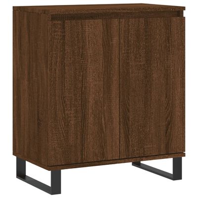 vidaXL Sideboard Braun Eichen-Optik 60x35x70 cm Holzwerkstoff