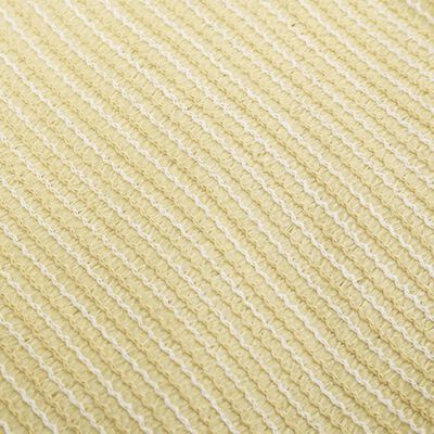 vidaXL Sonnensegel 160 g/m² Beige 3x4x5 m HDPE