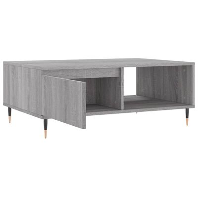 vidaXL Couchtisch Grau Sonoma 90x60x35 cm Holzwerkstoff