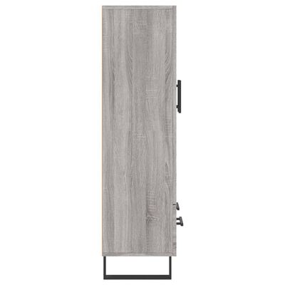 vidaXL Highboard Grau Sonoma 69,5x31x115 cm Holzwerkstoff