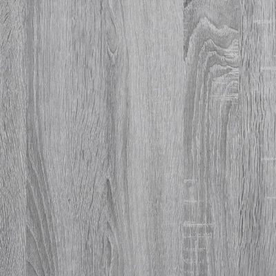 vidaXL Wandregal Grau Sonoma 100x20x53 cm Holzwerkstoff