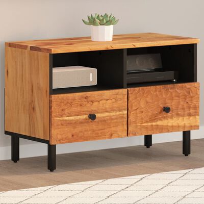 vidaXL TV-Schrank 70x33x46 cm Massivholz Akazie