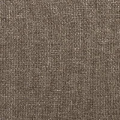 vidaXL Zierkissen 2 Stk. Taupe 40x40 cm Stoff