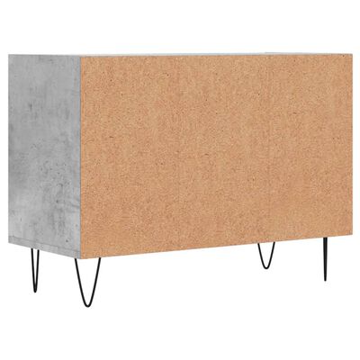 vidaXL TV-Schrank Betongrau 69,5x30x50 cm Holzwerkstoff