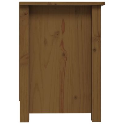 vidaXL TV-Schrank Honigbraun 70x36,5x52 cm Massivholz Kiefer