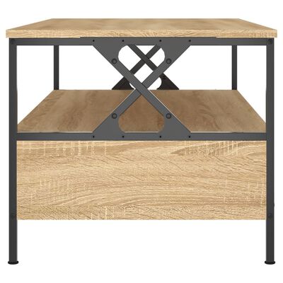 vidaXL Couchtisch Sonoma-Eiche 100x51x45 cm Holzwerkstoff