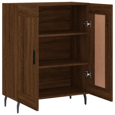 vidaXL Sideboard Braun Eichen-Optik 69,5x34x90 cm Holzwerkstoff