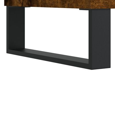 vidaXL TV-Schrank Räuchereiche 160x35x55 cm Holzwerkstoff