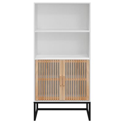 vidaXL Highboard Weiß 60x35x125 cm Holzwerkstoff