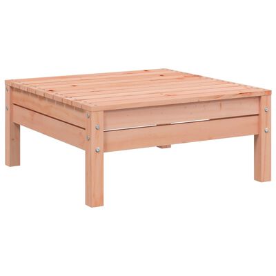 vidaXL Gartensofa mit Kissen und Hocker 2-Sitzer