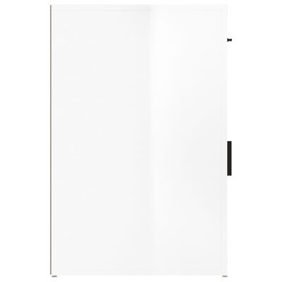 vidaXL Büroschrank Hochglanz-Weiß 40x49x75 cm Holzwerkstoff