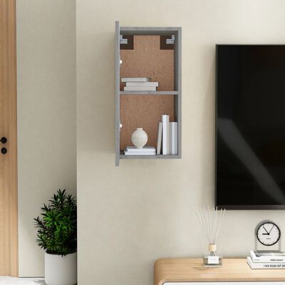 vidaXL TV-Schrank Grau Sonoma 30,5x30x60 cm Holzwerkstoff