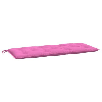 vidaXL Gartenbank-Auflage Rosa 120x50x7 cm Stoff