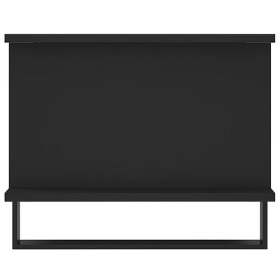 vidaXL Couchtisch Schwarz 90x50x40 cm Holzwerkstoff