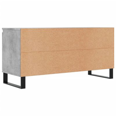 vidaXL TV-Schrank Betongrau 104x35x50 cm Holzwerkstoff