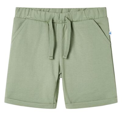 Kindershorts mit Kordelzug Helles Khaki 104