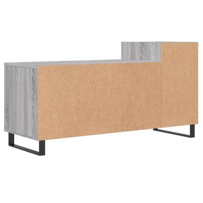 vidaXL TV-Schrank Grau Sonoma 100x35x55 cm Holzwerkstoff