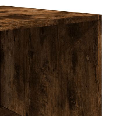 vidaXL Kleiderschrank Räuchereiche 100x50x200 cm Holzwerkstoff