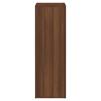 vidaXL TV-Schrank Braun Eichen-Optik 30,5x30x90 cm Holzwerkstoff