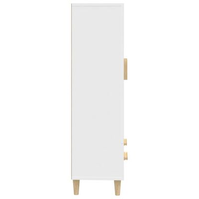 vidaXL Highboard Weiß 70x31x115 cm Holzwerkstoff