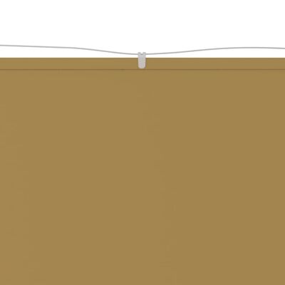 vidaXL Senkrechtmarkise Beige 200x360 cm Oxford-Gewebe