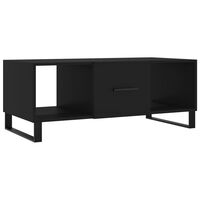 vidaXL Couchtisch Schwarz 102x50x40 cm Holzwerkstoff