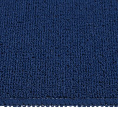 vidaXL Antirutsch Stufenmatten 15 Stk. 75x20 cm Marineblau Rechteckig