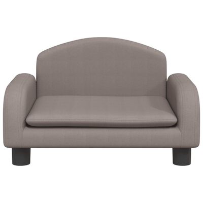 vidaXL Hundebett Taupe 50x40x30 cm Stoff