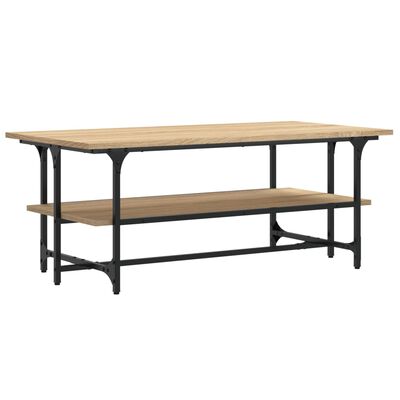 vidaXL Couchtisch Sonoma-Eiche 100x50x40 cm Holzwerkstoff