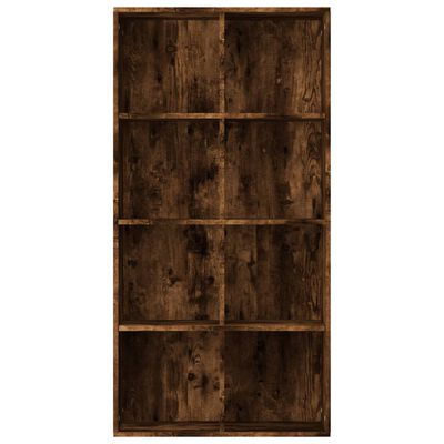 vidaXL Bücherregal/Sideboard Räuchereiche 66×30×130 cm Holzwerkstoff