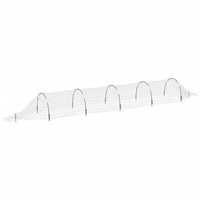 vidaXL Netztunnel 2 Stk. 1,5x5 m Fiberglas und PP