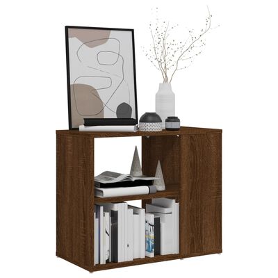 vidaXL Beistelltisch Braun Eichen-Optik 60x30x50 cm Holzwerkstoff