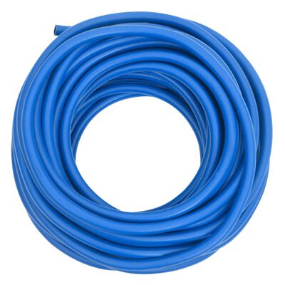 vidaXL Luftschlauch Blau 0,6" 20 m PVC