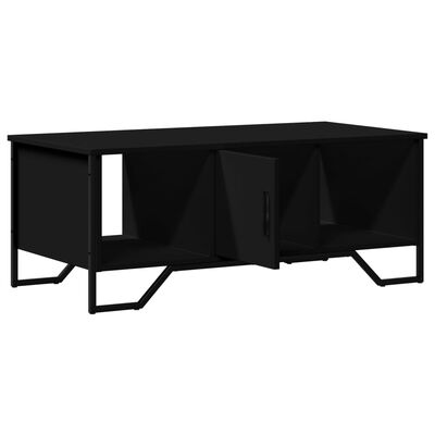 vidaXL Couchtisch Schwarz 100x51x40 cm Holzwerkstoff