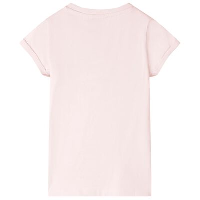 Kinder-T-Shirt Zartrosa 104