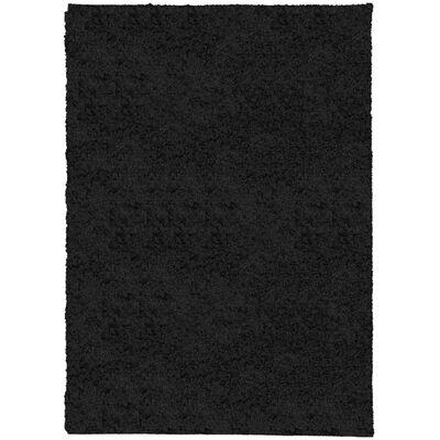 vidaXL Shaggy-Teppich PAMPLONA Hochflor Modern Schwarz 200x280 cm