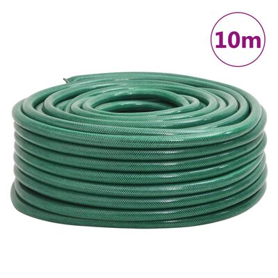 vidaXL Gartenschlauch Grün 1" 10 m PVC