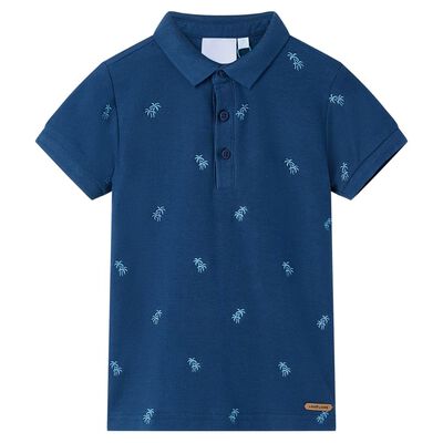 Kinder-Poloshirt Dunkelblau 92