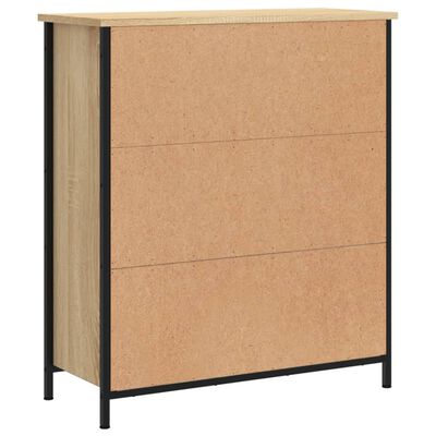 vidaXL Sideboard Sonoma-Eiche 70x30x80 cm Holzwerkstoff