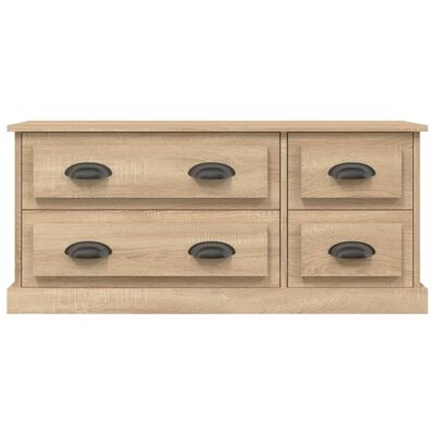 vidaXL TV-Schrank Sonoma-Eiche 100x35,5x45 cm Holzwerkstoff