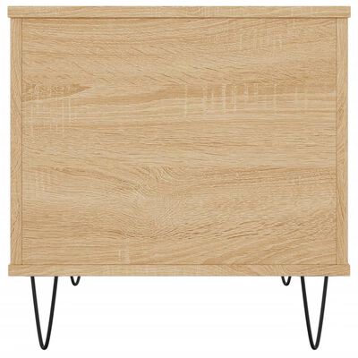 vidaXL Couchtisch Sonoma-Eiche 60x44,5x45 cm Holzwerkstoff