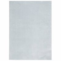 vidaXL Teppich HUARTE Kurzflor Weich und Waschbar Blau 240x340 cm