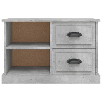 vidaXL TV-Schrank Betongrau 73x35,5x47,5 cm Holzwerkstoff