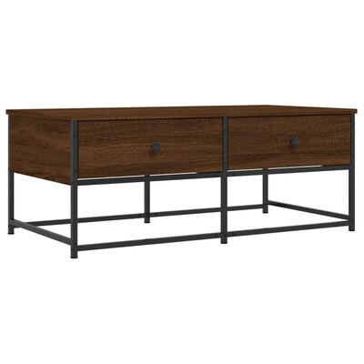 vidaXL Couchtisch Braun Eichen-Optik 100x51x40 cm Holzwerkstoff