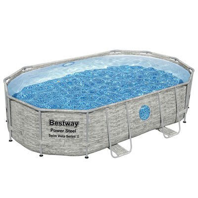 Bestway Power Steel Swimmingpool Set 488x305x107 cm