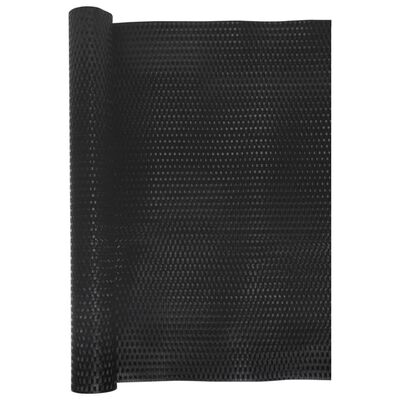 vidaXL Balkon-Sichtschutz Schwarz 600x100 cm Poly Rattan