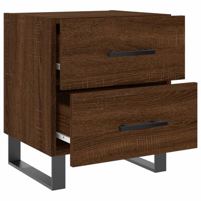 vidaXL Nachttisch Braune Eiche 40x35x47,5 cm Holzwerkstoff