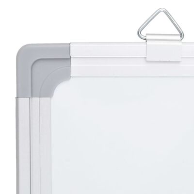 vidaXL Magnetisches Whiteboard Klappbar 160x40x1,7 cm Aluminium