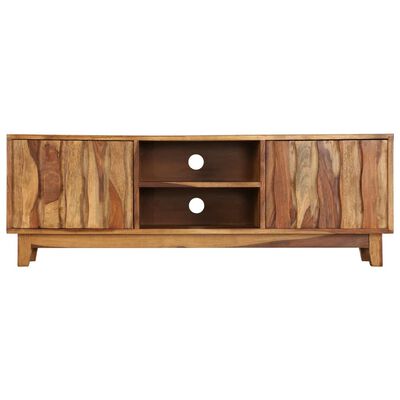 vidaXL TV-Schrank Massivholz Palisander 118x30x40 cm