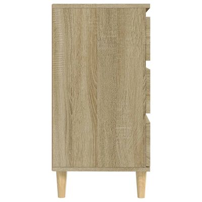 vidaXL Sideboard Sonoma-Eiche 60x35x70 cm Holzwerkstoff